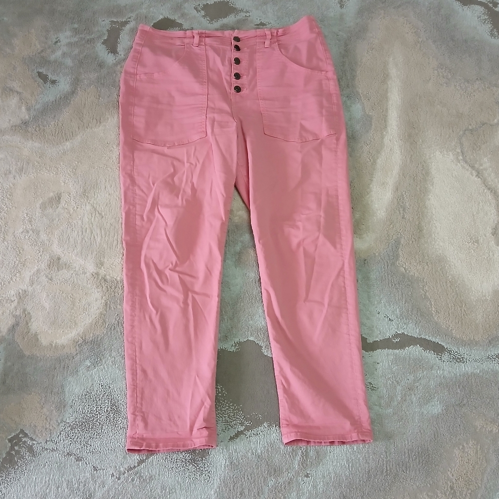 VERONICA BEARD ARYA STRAIGHT High Rise Pants